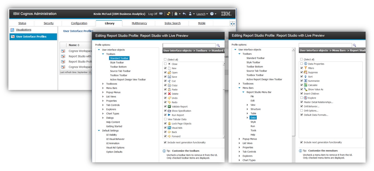 What's New in IBM Cognos  - Newcomp Analytics