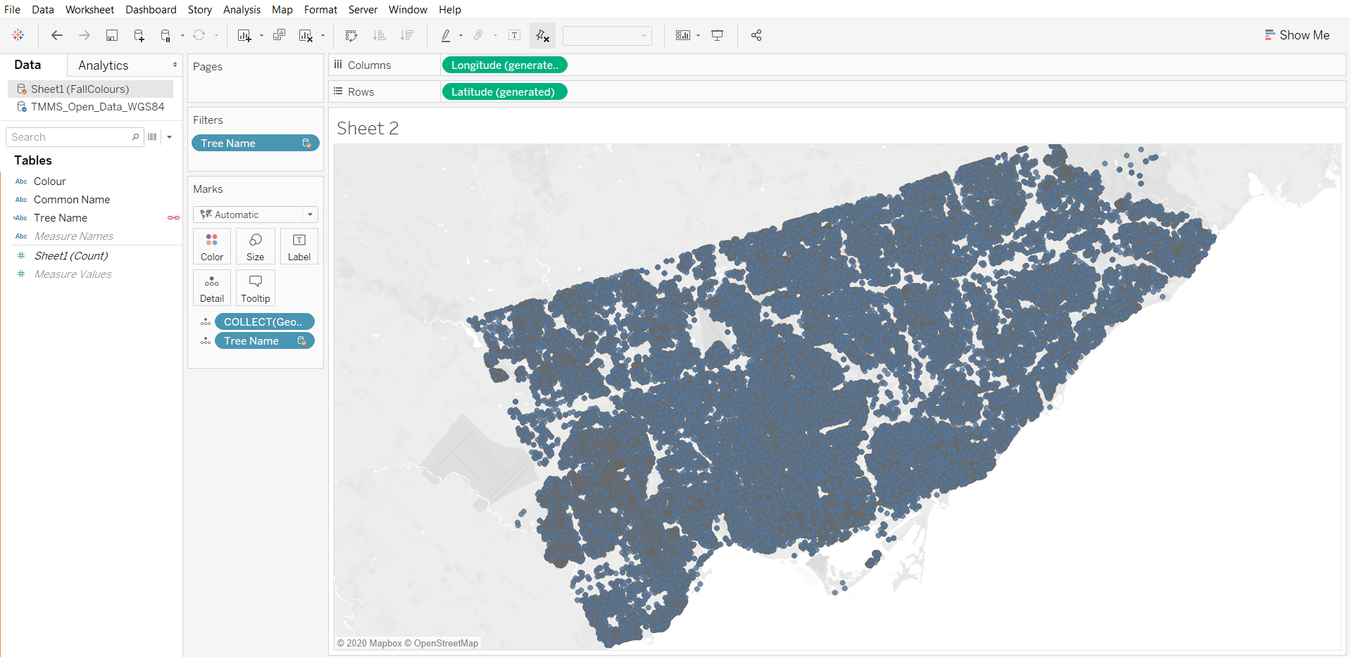 Tableau Custom Map, Multi-Layer Mapping in Tableau